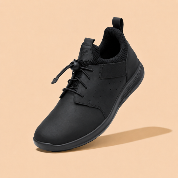 Kansas EK-05 Men Black Casual Shoes Ergonstyle