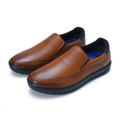 Denver Slip-On Tan Napa Casual Shoes Ergonstyle