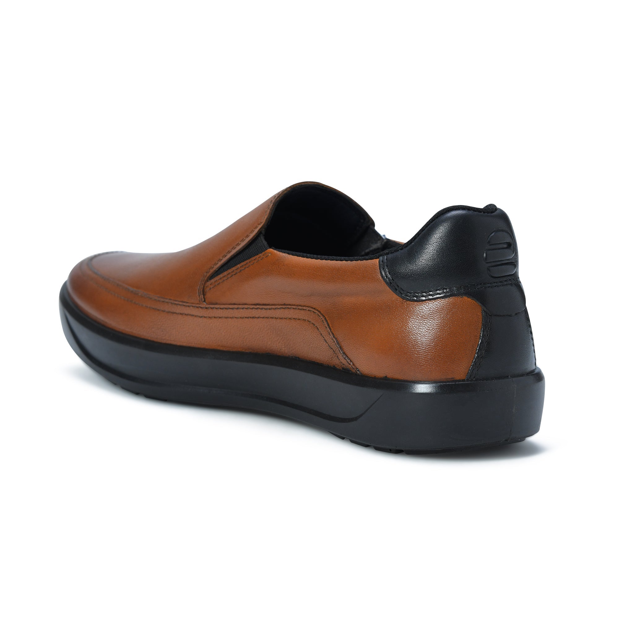 Denver Slip-On Tan Napa Casual Shoes Ergonstyle