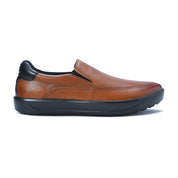 Denver Slip-On Tan Napa Casual Shoes Ergonstyle