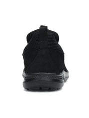 Tuscony Kyoto Slip‑In Men’s Black Casual Shoes Ergonstyle