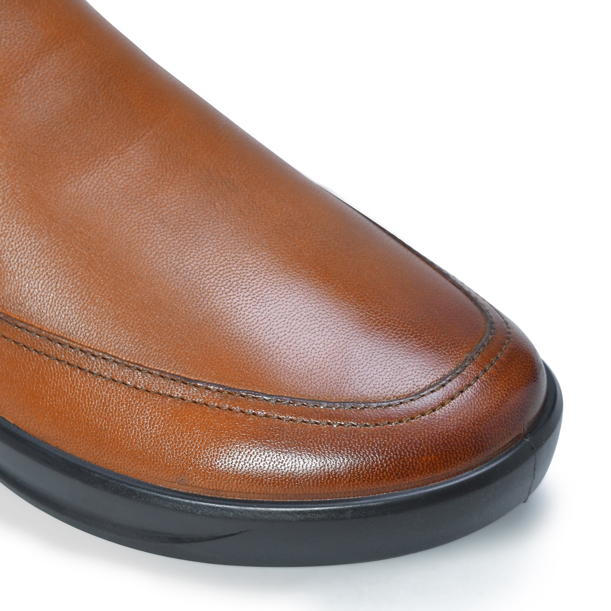 Denver Slip-On Tan Napa Casual Shoes Ergonstyle