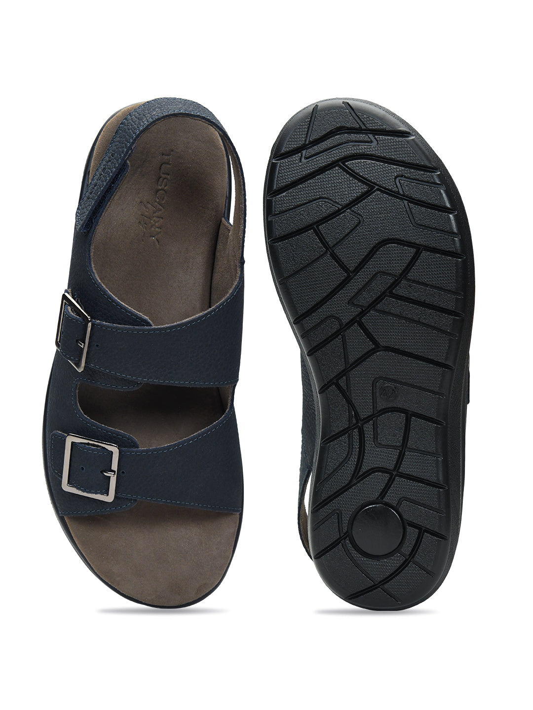 Tuscony Boston Sandals Navy – Classic Style Ergonstyle