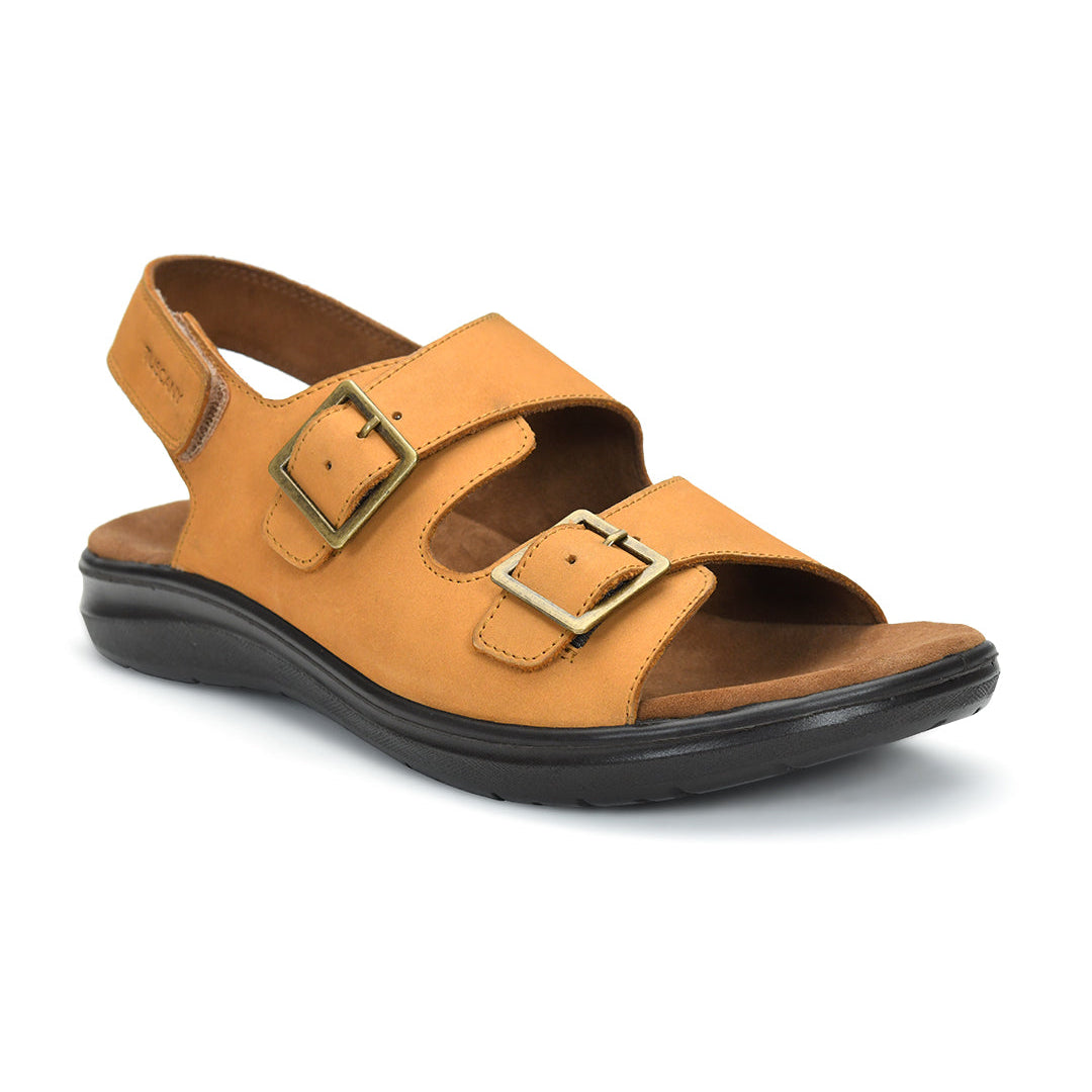 Tuscony Boston Sandals Tan  – Classic Style Ergonstyle