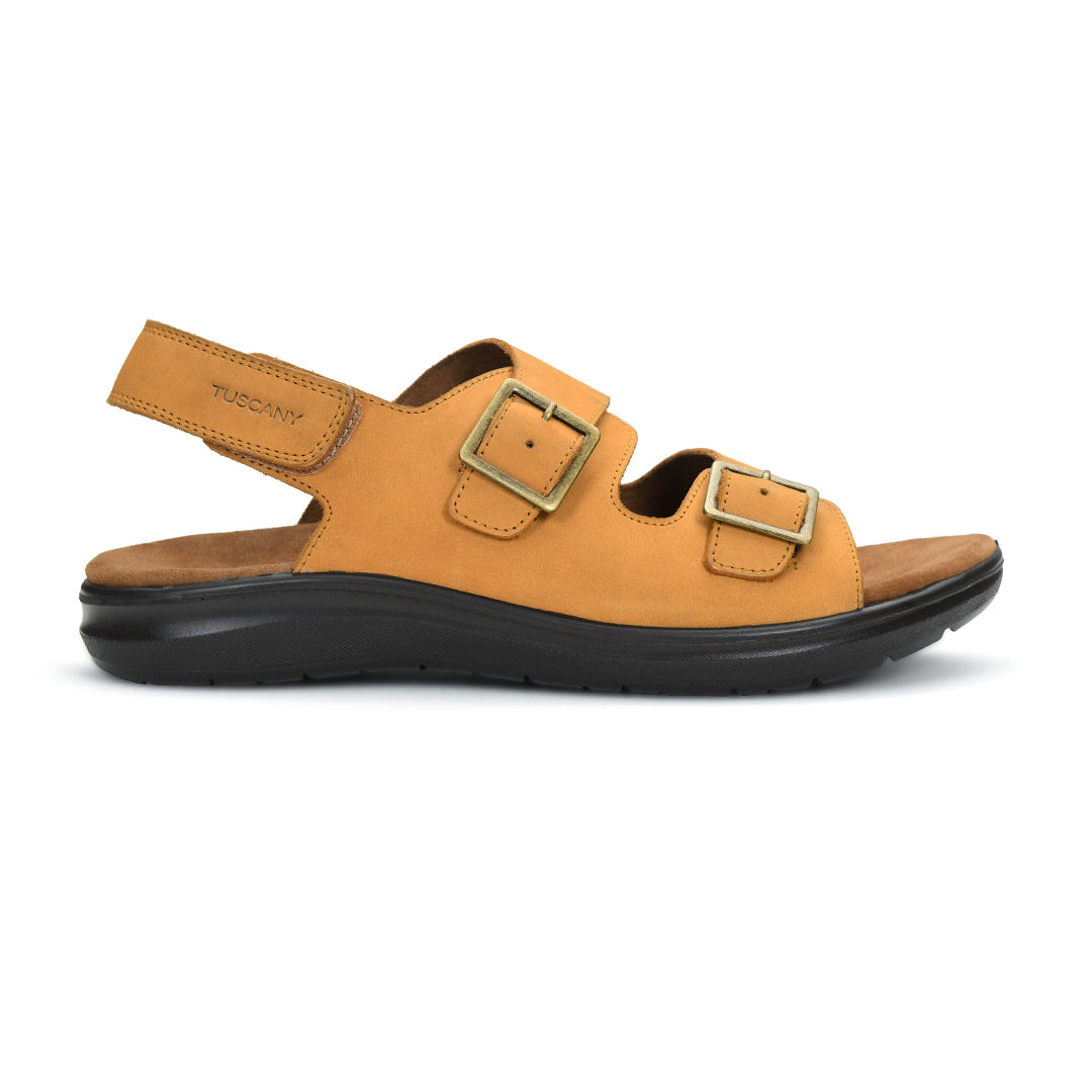 Tuscony Boston Sandals Tan  – Classic Style Ergonstyle