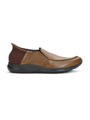 Tuscony Kyoto Slide Men’s Brown Casual Shoes Ergonstyle