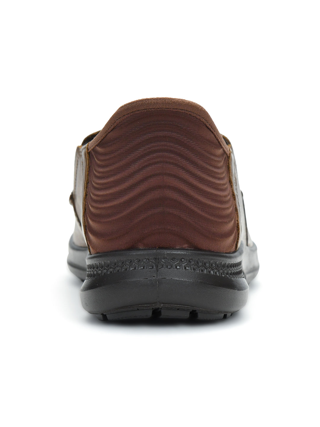 Tuscony Kyoto Slide Men’s Brown Casual Shoes Ergonstyle