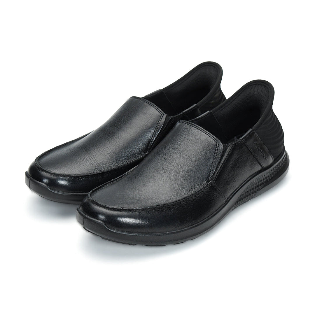 Tuscony Kyoto Slide Men’s Black Casual Shoes Ergonstyle