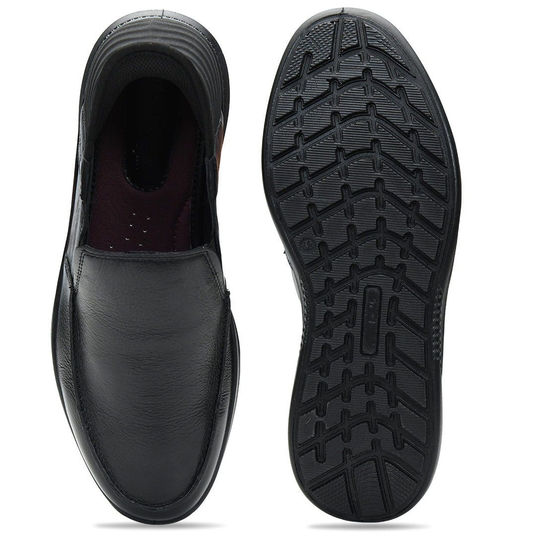 Tuscony Kyoto Slide Men’s Black Casual Shoes Ergonstyle