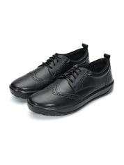Denver Delmont Men's Black Casual Shoes Ergonstyle