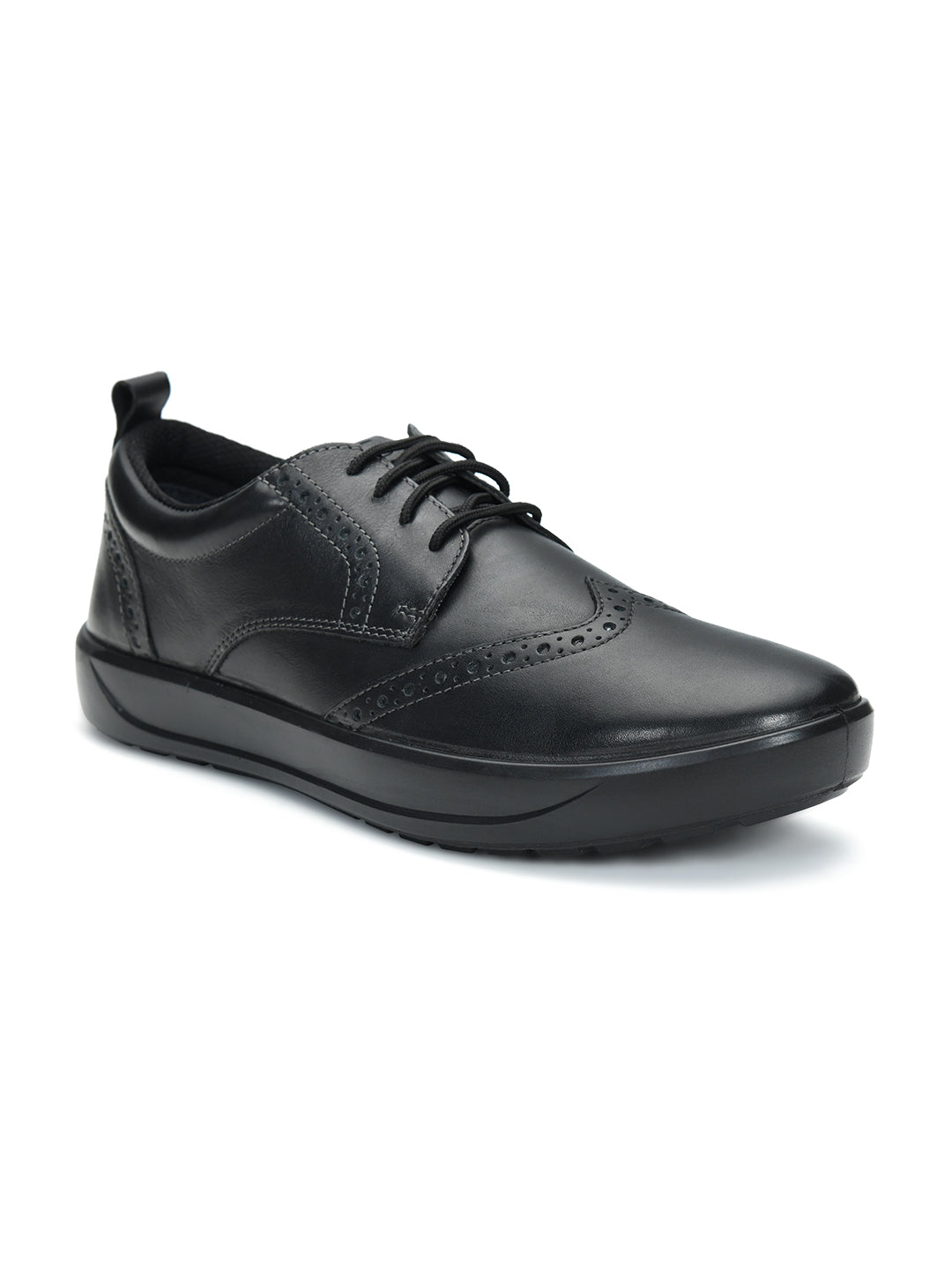 Denver Delmont Men's Black Casual Shoes Ergonstyle