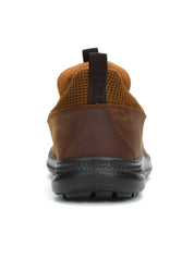 Tuscony Kyoto Slip‑In Men’s Brown Casual Shoes Ergonstyle