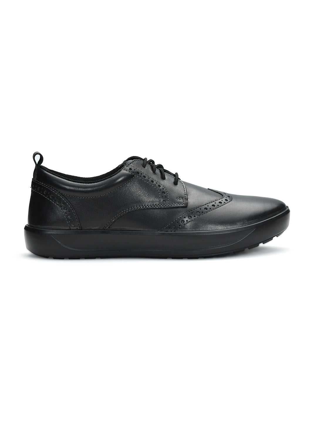 Denver Delmont Men's Black Casual Shoes Ergonstyle