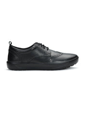 Denver Delmont Men's Black Casual Shoes Ergonstyle