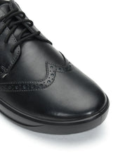 Denver Delmont Men's Black Casual Shoes Ergonstyle