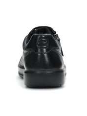 Denver Duozip Men's Black Casual Shoes Ergonstyle