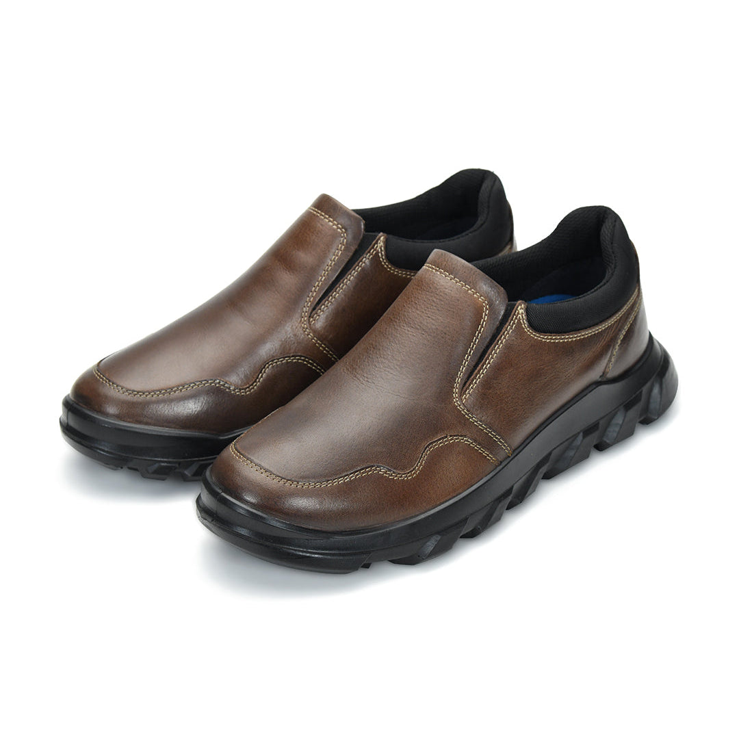 Outdoor Orbit Men's Brown Casual Shoes Ergonstyle