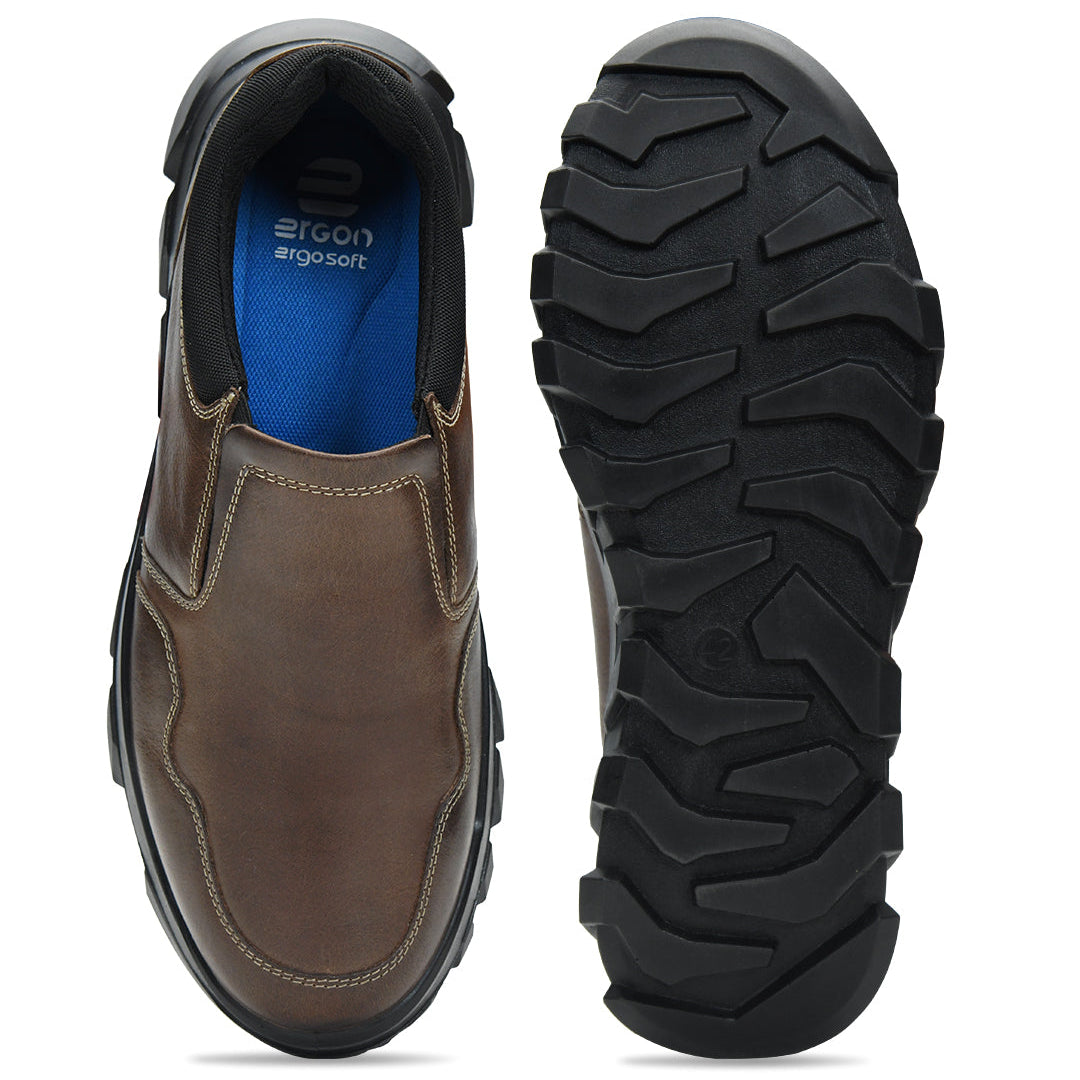 Outdoor Orbit Men's Brown Casual Shoes Ergonstyle