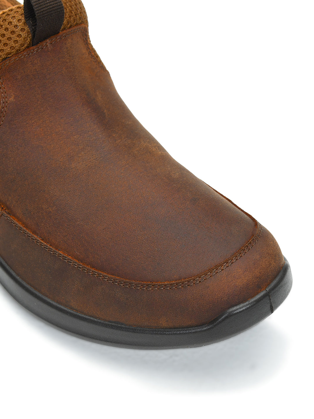 Tuscony Kyoto Slip‑In Men’s Brown Casual Shoes Ergonstyle