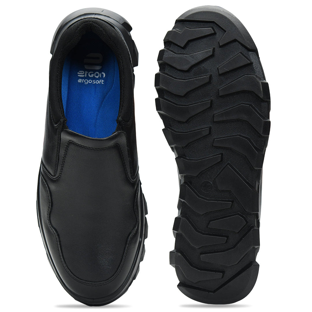 Outdoor Orbit Men's Black Casual Shoes Ergonstyle