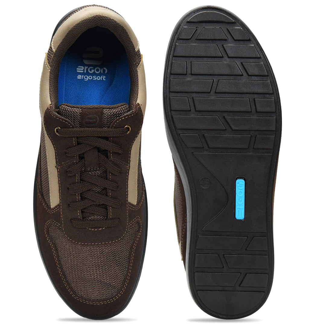 Denver Drift Men's  Brown Casual Shoes (Copy) Ergonstyle