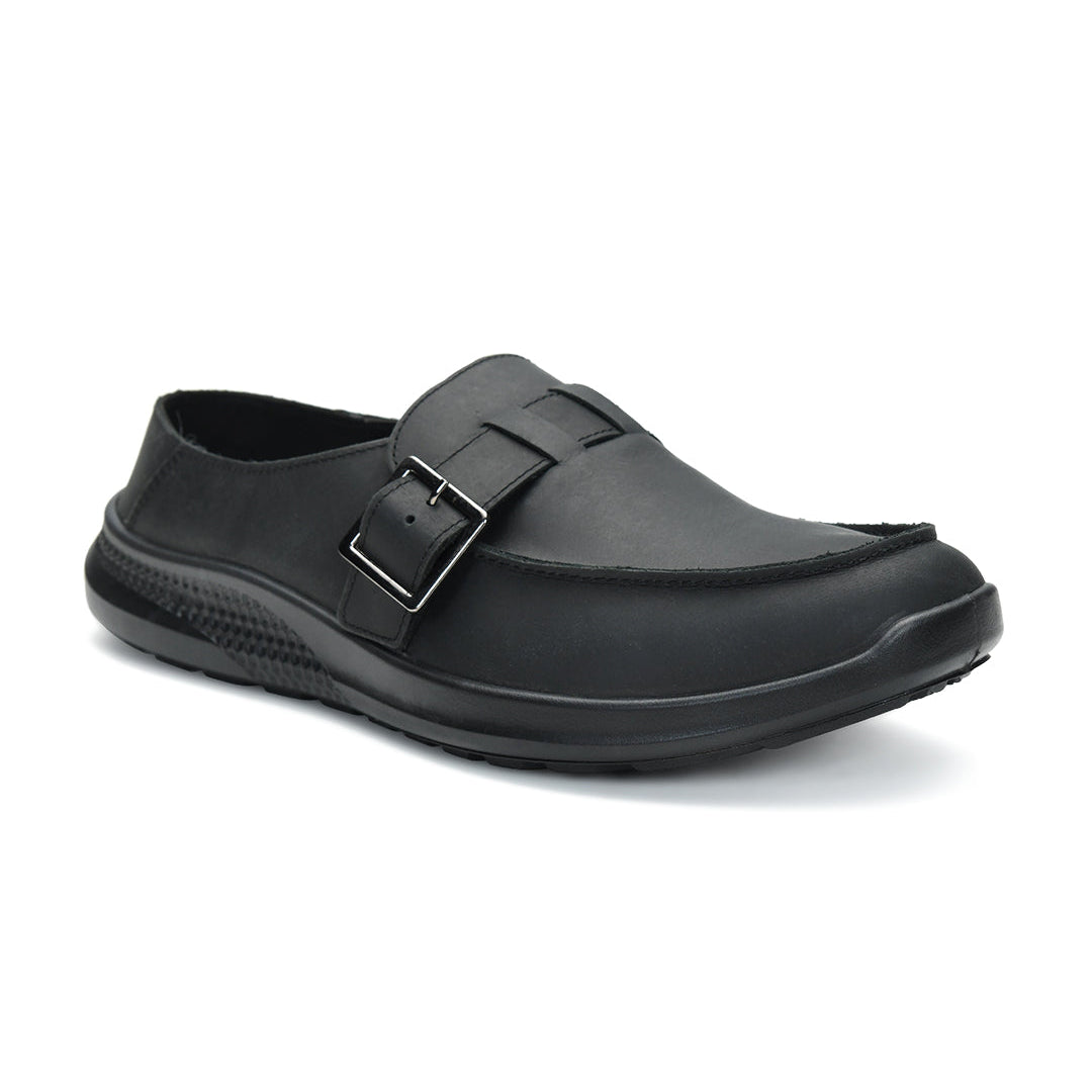 Tuscony Kyoto Black Mule – Sleek & Comfortable Ergonstyle