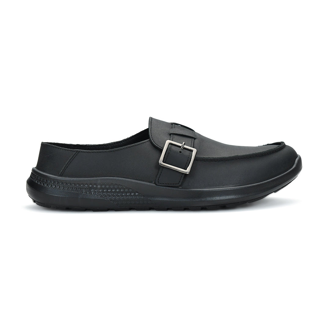 Tuscony Kyoto Black Mule – Sleek & Comfortable Ergonstyle