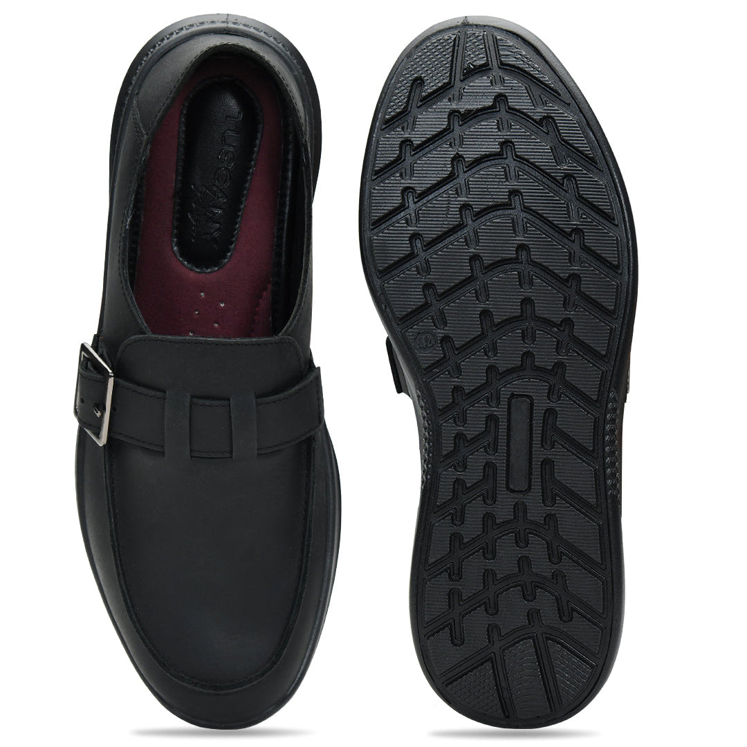 Tuscony Kyoto Black Mule – Sleek & Comfortable Ergonstyle