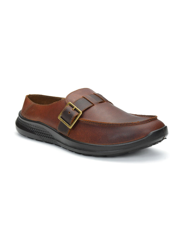 Tuscony Kyoto Dark Brown Mule – Sleek & Comfortable Ergonstyle