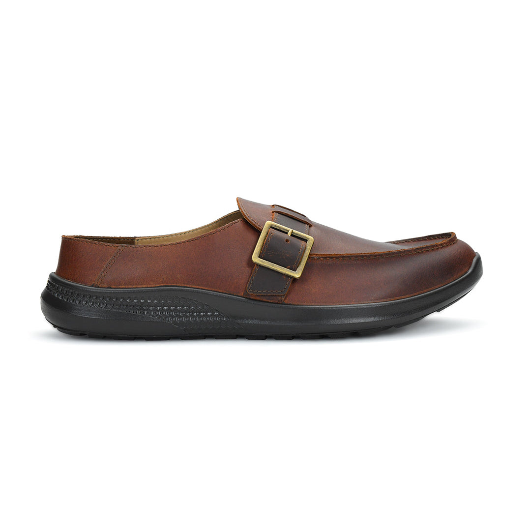 Tuscony Kyoto Dark Brown Mule – Sleek & Comfortable Ergonstyle