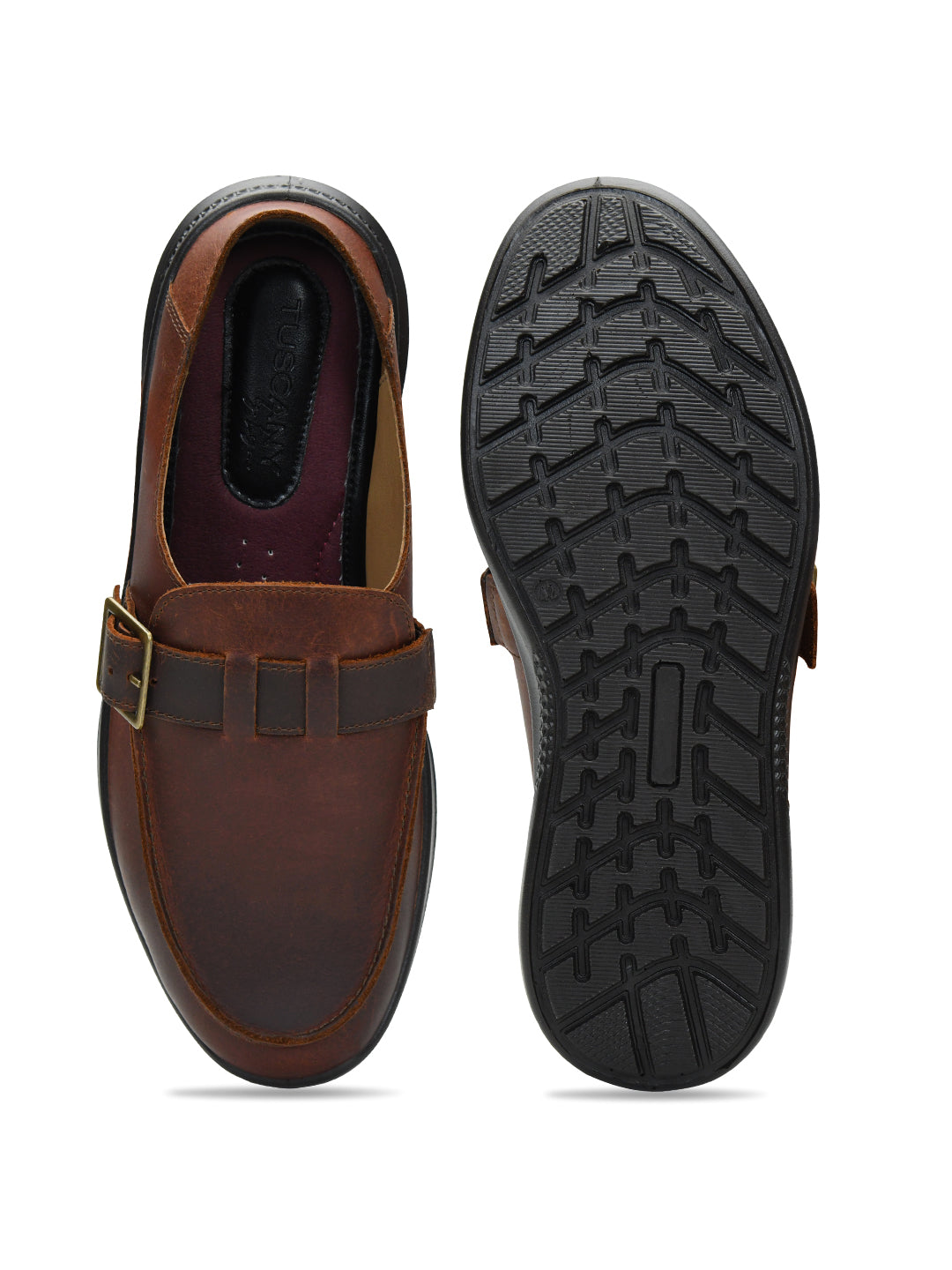 Tuscony Kyoto Dark Brown Mule – Sleek & Comfortable Ergonstyle