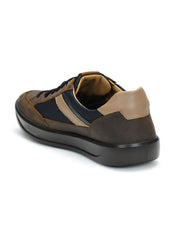 Tuscony Davos Men’s Brown Casual Sneakers Ergonstyle