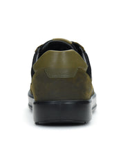 Tuscony Davos Men’s Green Casual Sneakers Ergonstyle