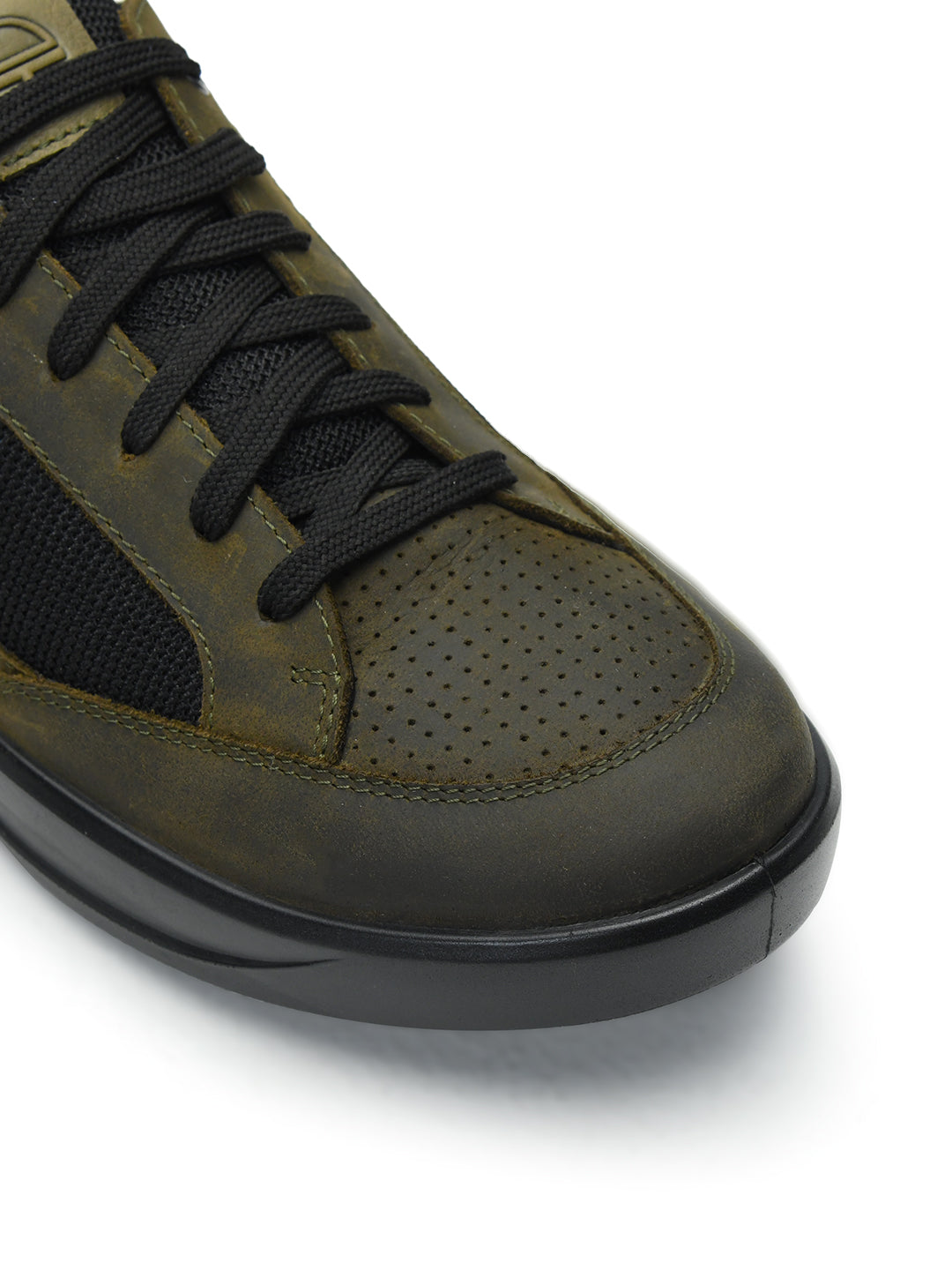 Tuscony Davos Men’s Green Casual Sneakers Ergonstyle