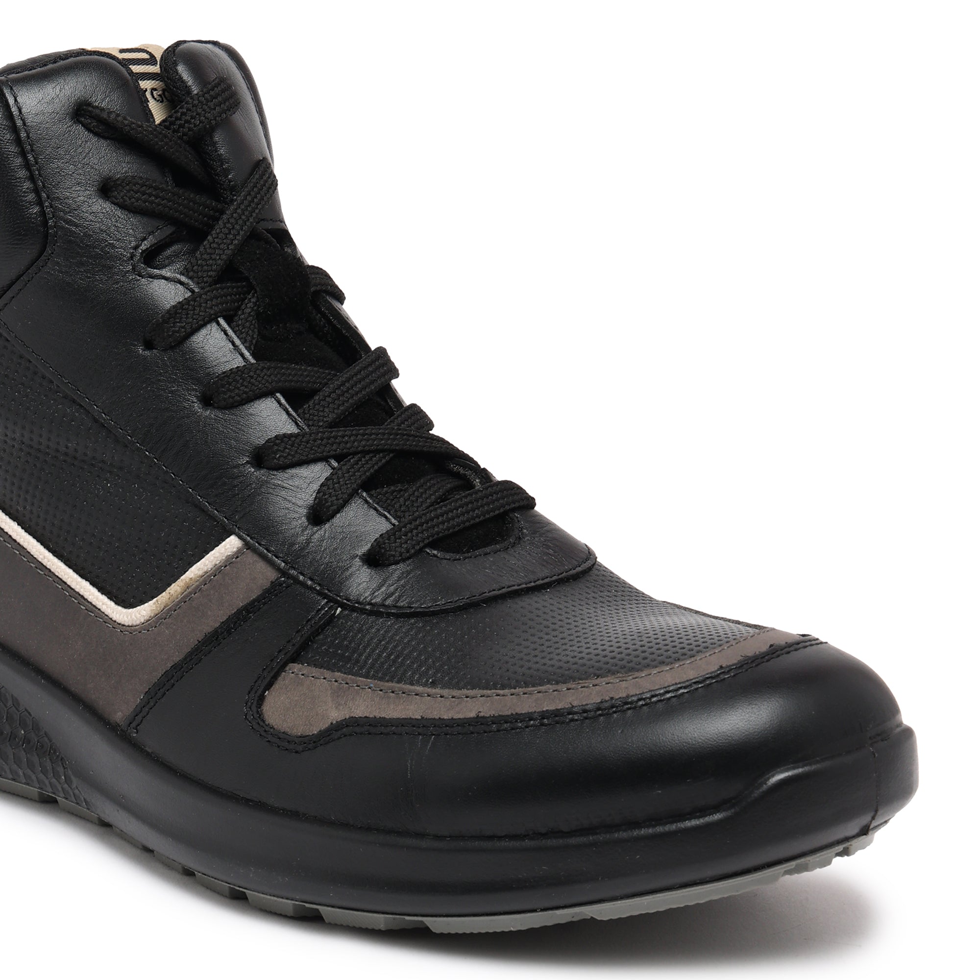 Kansas EK-11 Men Black Casual Shoes