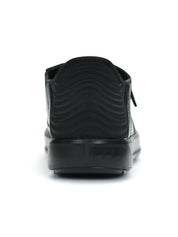 Tuscony Davos Monk Men’s Black Casual Shoes Ergonstyle