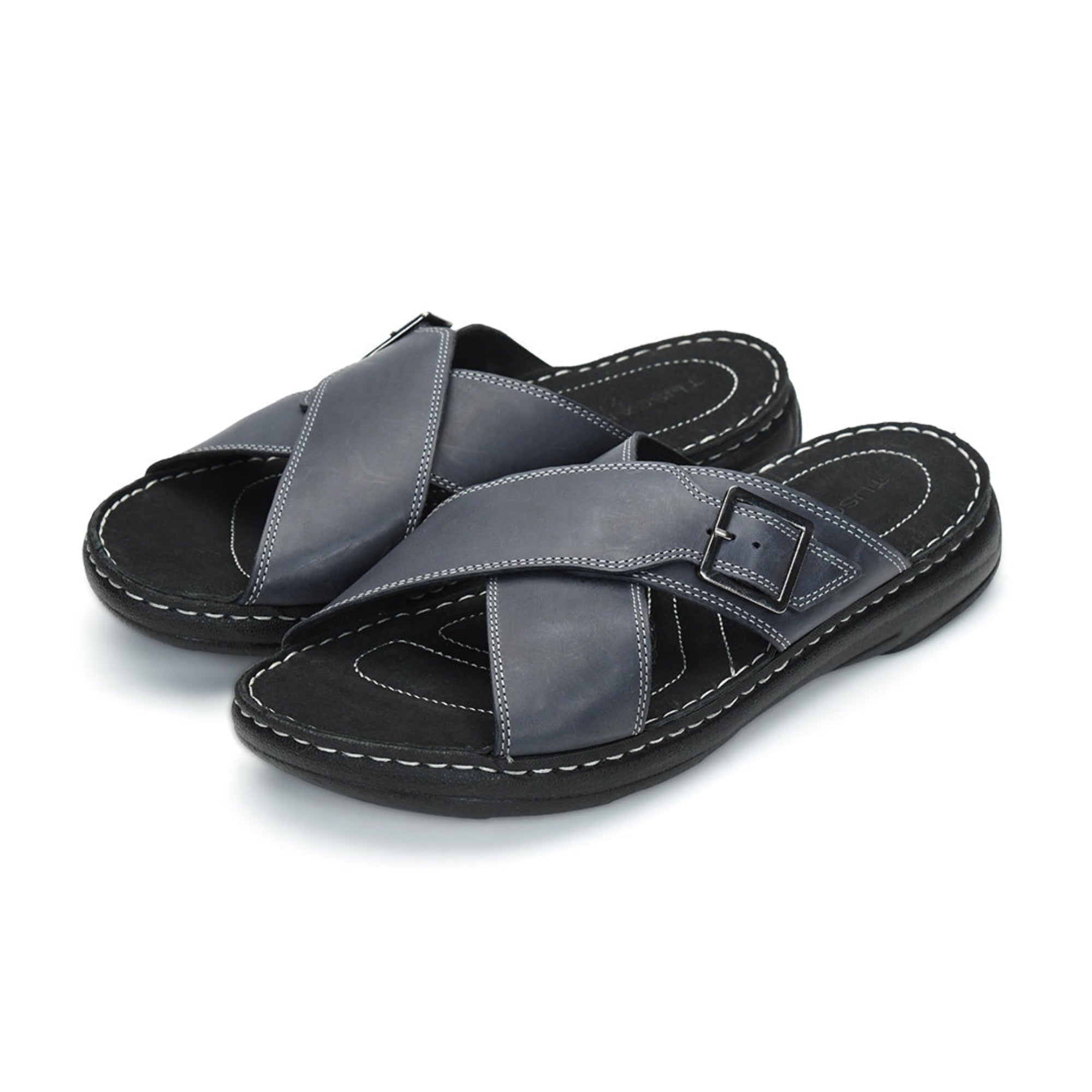 Tuscony Seville Men’s Navy Slipper – Comfort Meets Trendy Style Ergonstyle