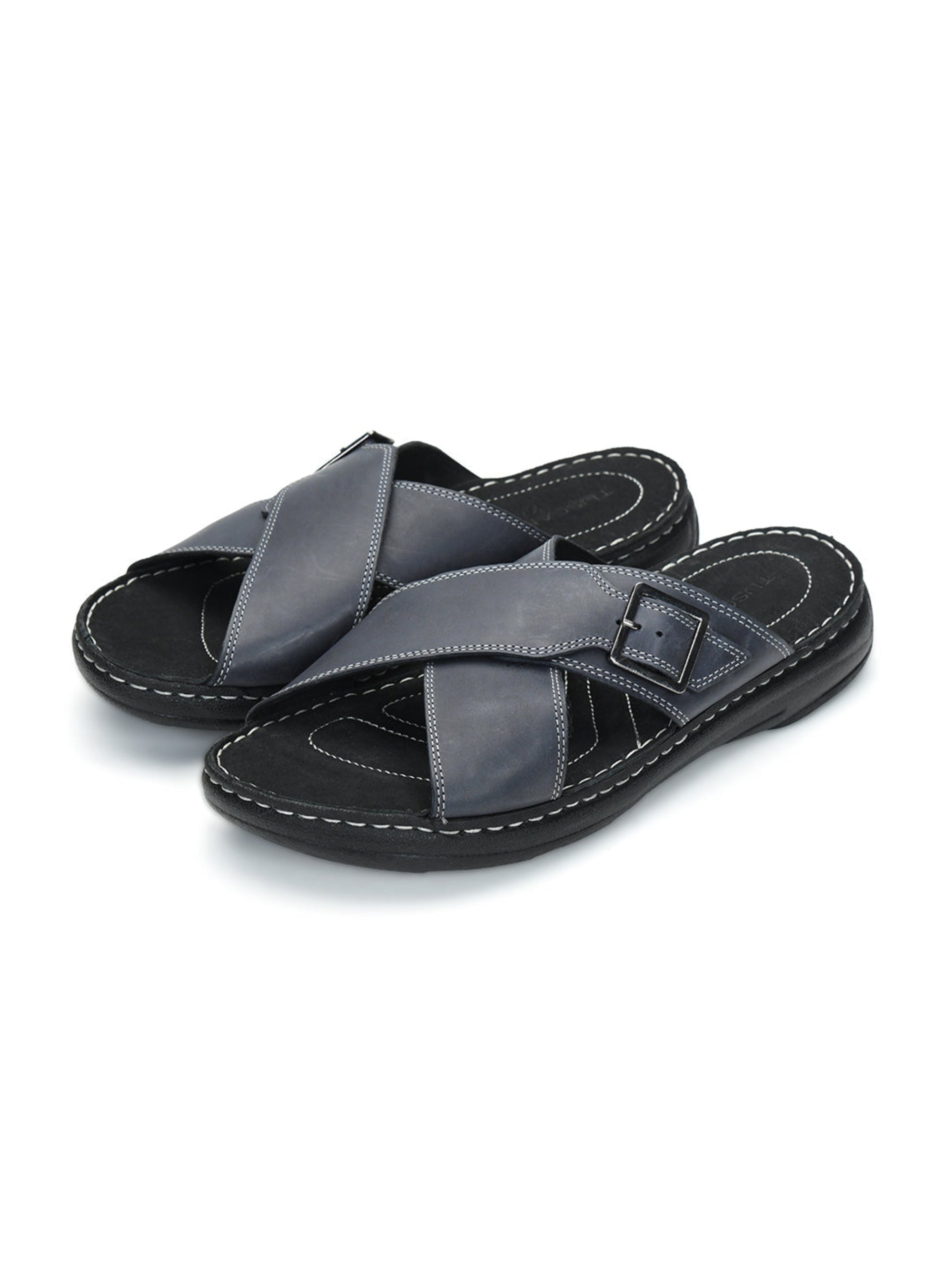 Tuscony Seville Men’s Navy Slipper – Comfort Meets Trendy Style Ergonstyle