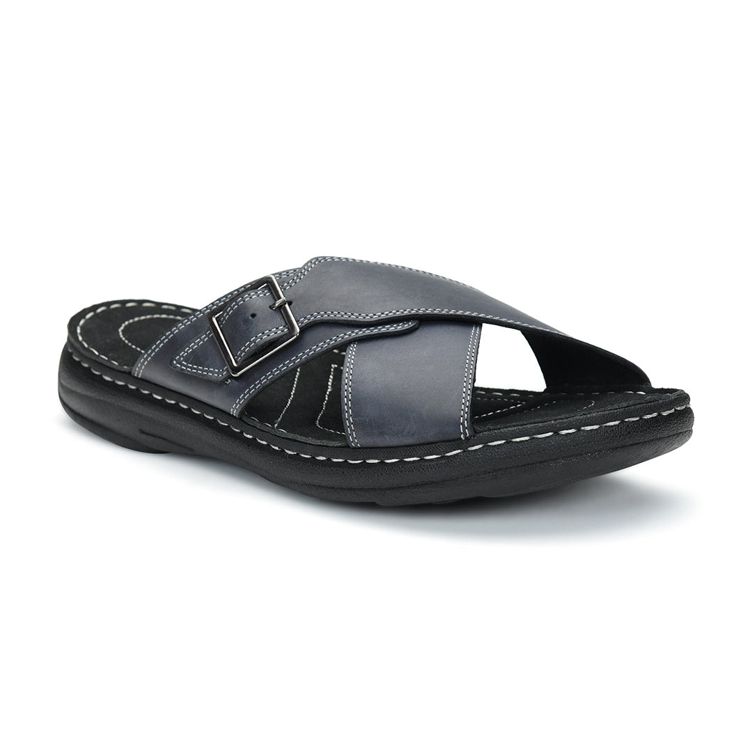 Tuscony Seville Men’s Navy Slipper – Comfort Meets Trendy Style Ergonstyle