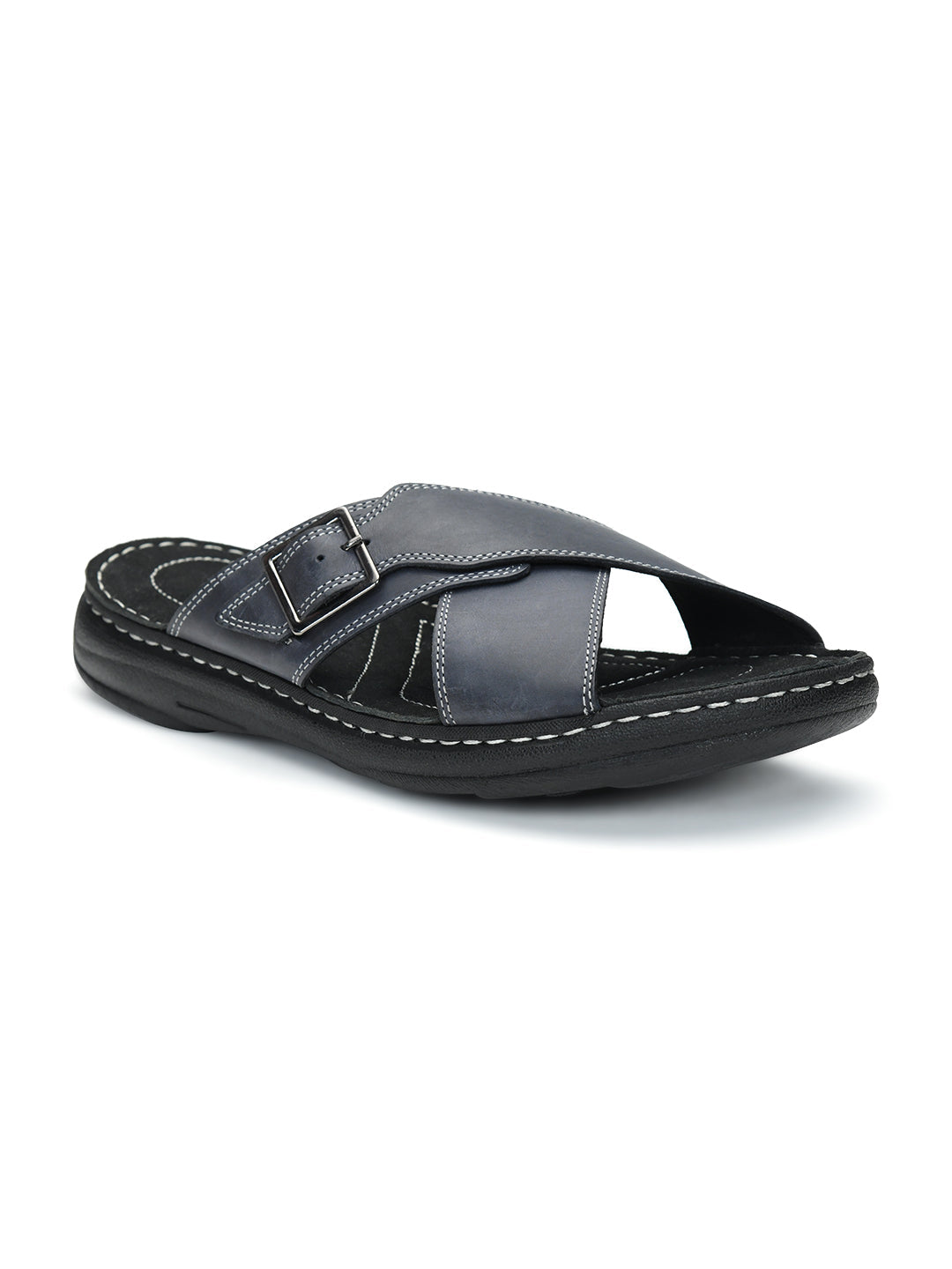 Tuscony Seville Men’s Navy Slipper – Comfort Meets Trendy Style Ergonstyle