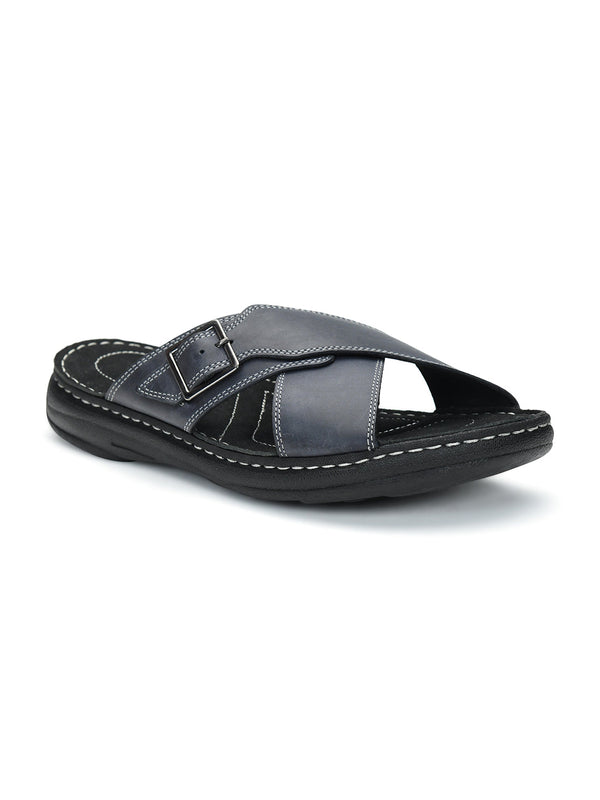 Tuscony Seville Men’s Navy Slipper – Comfort Meets Trendy Style Ergonstyle
