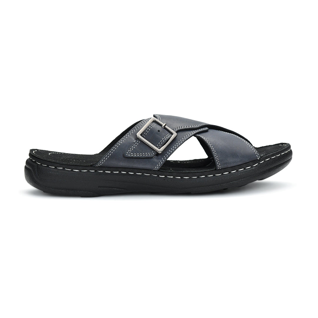 Tuscony Seville Men’s Navy Slipper – Comfort Meets Trendy Style Ergonstyle