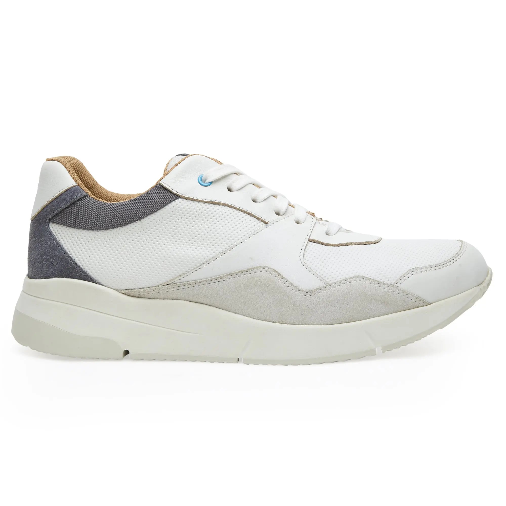 Atlanta EA-01 Men Light Grey Casual Shoes - Ergonstyle