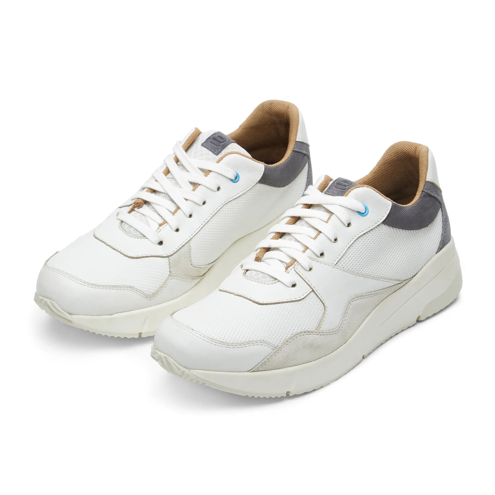 Atlanta EA-01 Men Light Grey Casual Shoes - Ergonstyle