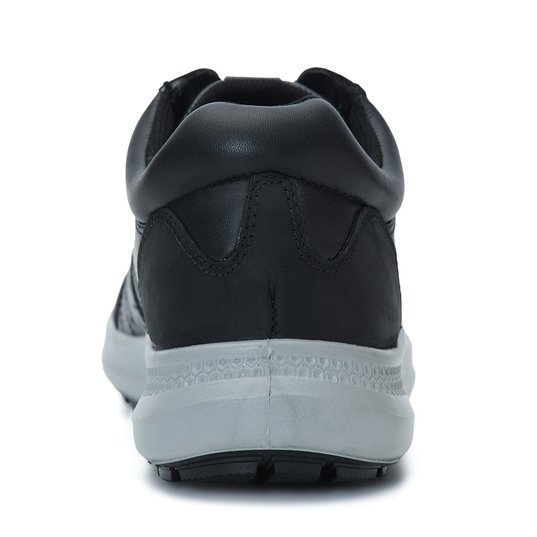 Kansas EK-14 Men Black Casual Shoes Ergonstyle