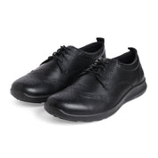 Kansas EK-09 Men Black Dress Casual Shoes