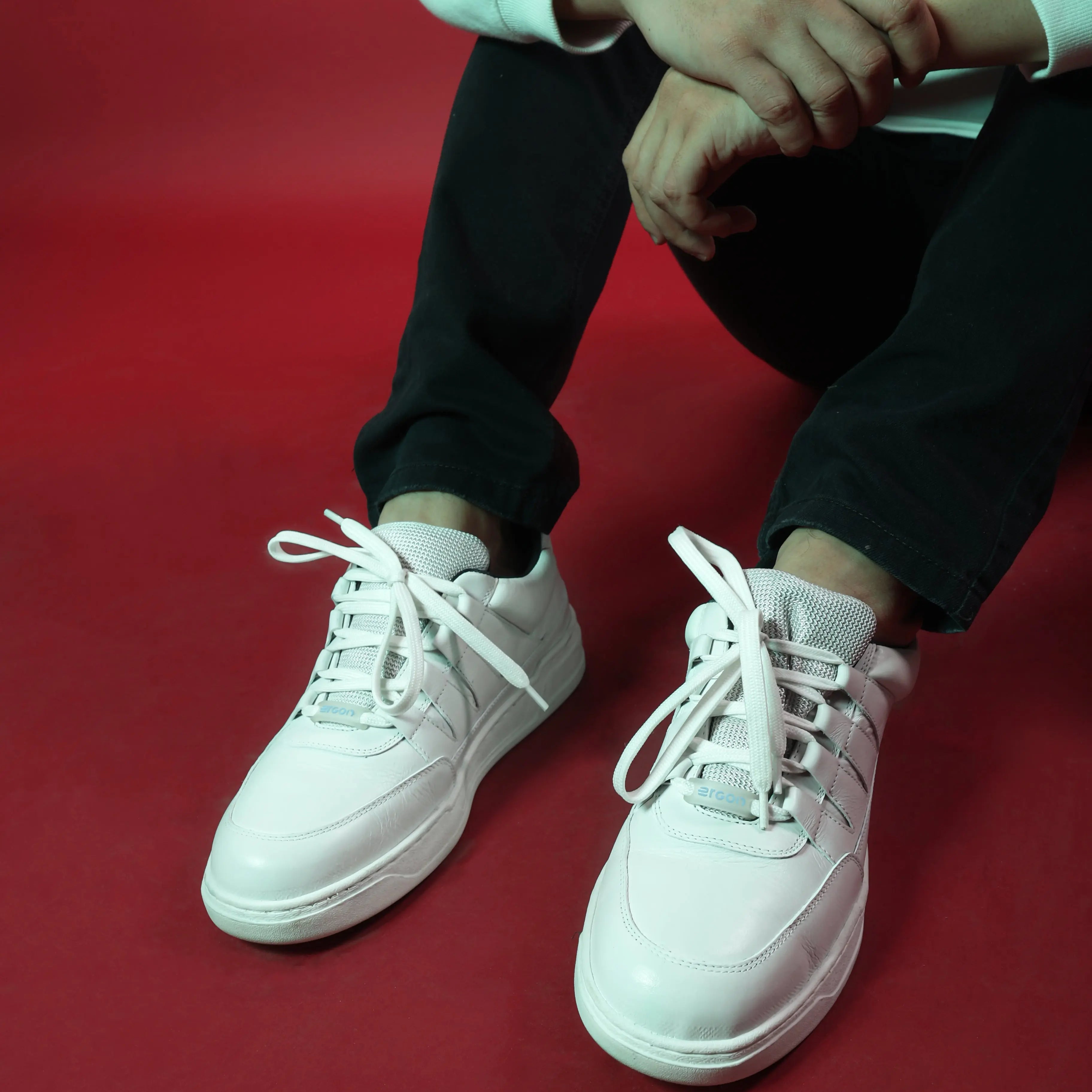 Basket EL-06 Men White Sneaker Ergonstyle