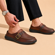Tuscany Kyoto Dark Brown Mule – Sleek & Comfortable Ergonstyle