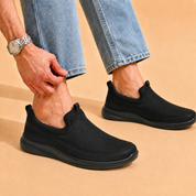 Tuscany Kyoto Slip‑In Men’s Black Casual Shoes Ergonstyle