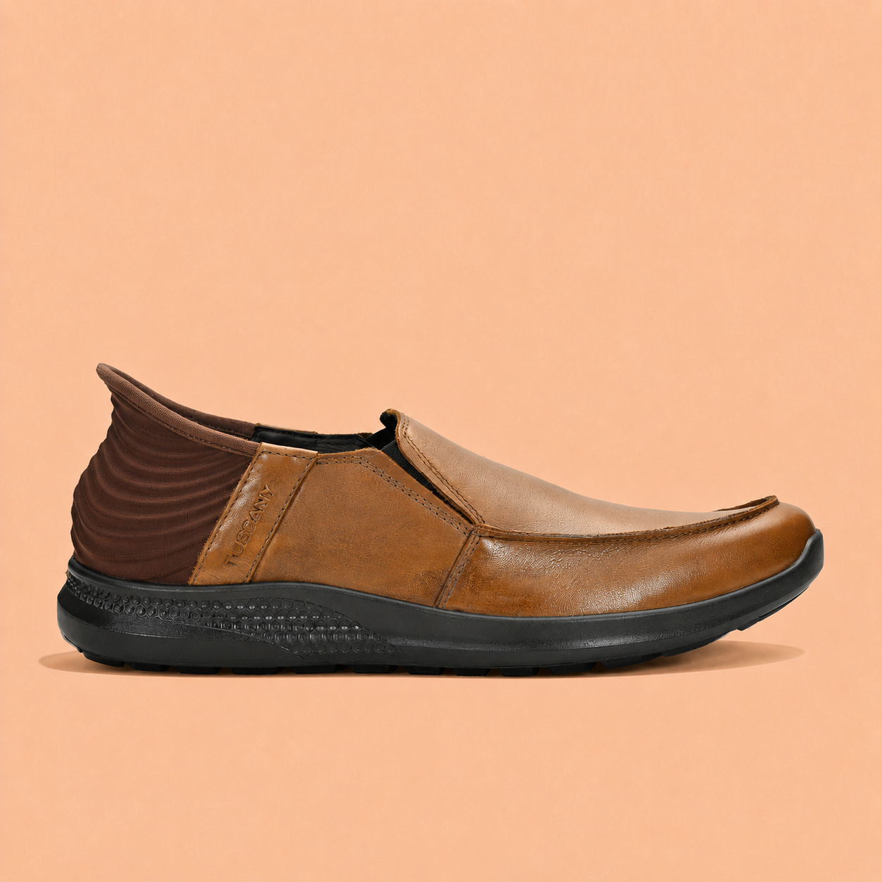 Tuscany Kyoto Slide Men’s Brown Casual Shoes Ergonstyle